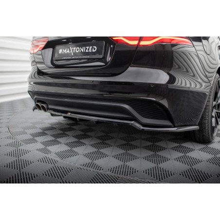 Splitter posteriore (con barre verticali) Jaguar XE X760 Facelift (Cod. M-JA-XE-1F-RSD1G+RD1G)