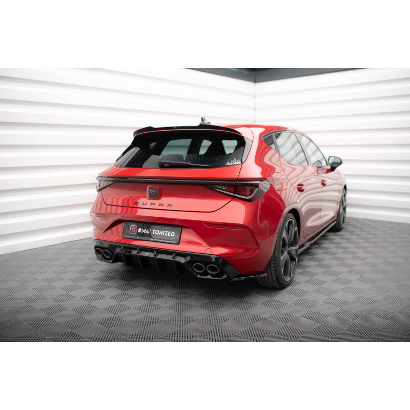Splitters posteriori laterali V.2 Cupra Leon  Mk1 (Cod. M-CU-LE-1-RSD2G)