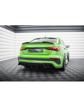  Splitters posteriori laterali in fibra di carbonio V.2 Audi RS3 berlina 8Y (Cod. M-CF-AU-RS3-8Y-RSD