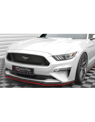 SPLITTER ANTERIORE V.2 Ford Mustang Mk6 Facelift (Cod. M-FO-MU-6F-FD2G)
