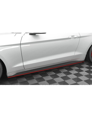 Diffusori minigonne V.2 Ford Mustang Mk6 Facelift (Cod. M-FO-MU-6F-SD2G)