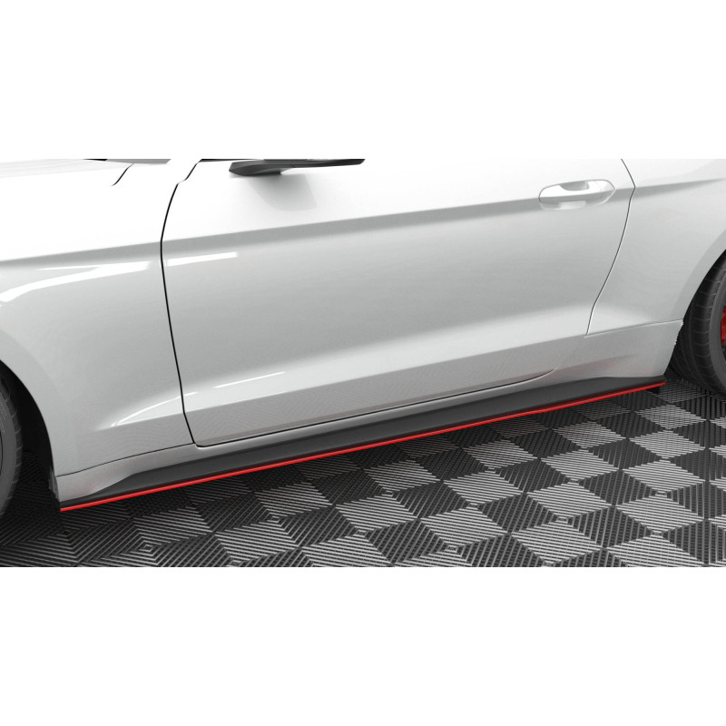 Diffusori minigonne V.2 Ford Mustang Mk6 Facelift (Cod. M-FO-MU-6F-SD2G)