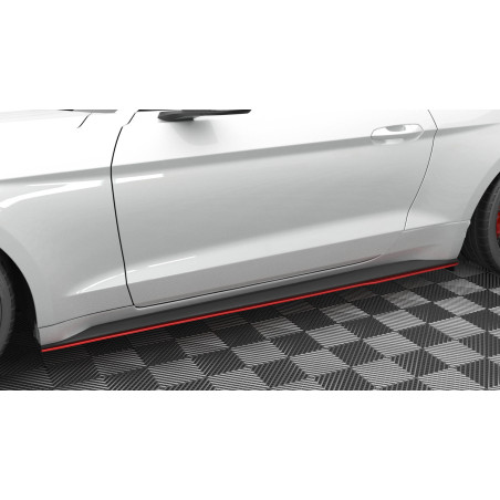 Diffusori minigonne V.2 Ford Mustang Mk6 Facelift (Cod. M-FO-MU-6F-SD2G)