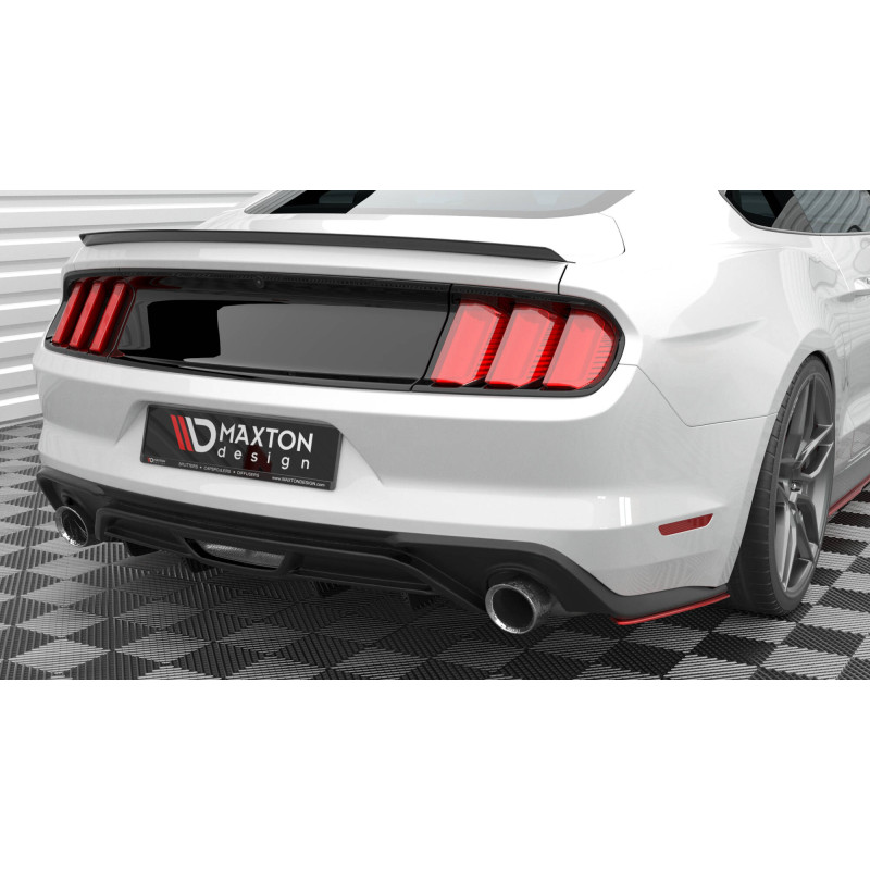 Splitters posteriori laterali V.2 Ford Mustang GT Mk6 Facelift (Cod. M-FO-MU-6F-RSD2G)