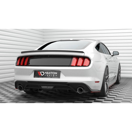 Splitters posteriori laterali V.2 Ford Mustang GT Mk6 Facelift (Cod. M-FO-MU-6F-RSD2G)