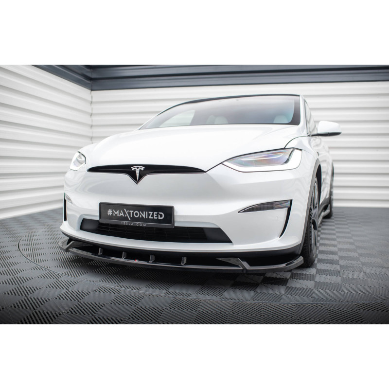 SPLITTER ANTERIORE V.2 Tesla Model X Mk1 Facelift (Cod. M-TE-MODELX-1F-FD2G) SPLITTER ANTERIORE V.2 Tesla Model X Mk1 Facelift (Cod. M-TE-MODELX-1F-FD2G)