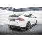Splitter posteriore (con barre verticali) Tesla Model X Mk1 Facelift (Cod. M-TE-MODELX-1F-RD1G+RD2G)