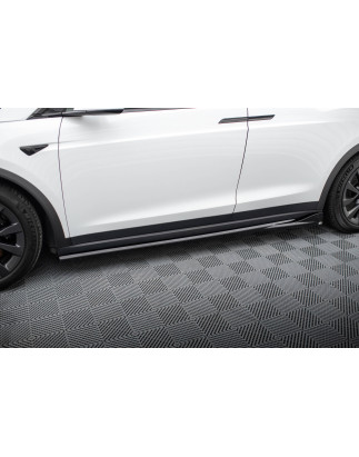 Diffusori minigonne Tesla Model X Mk1 Facelift (Cod. M-TE-MODELX-1F-SD1G)