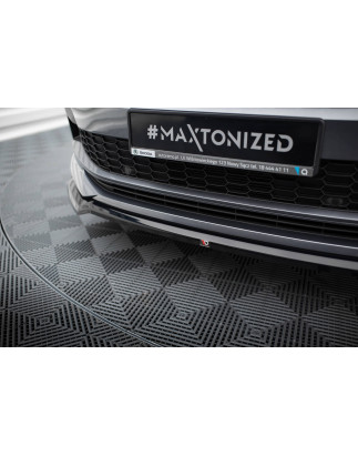 SPLITTER ANTERIORE V.2 Skoda Kodiaq Sportline Mk1 Facelift (Cod. M-SK-KO-1F-SL-FD2G)