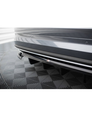 Splitter posteriore (con barre verticali) Skoda Kodiaq Sportline Mk1 / Mk1 Facelift (Cod. M-SK-KO-1F