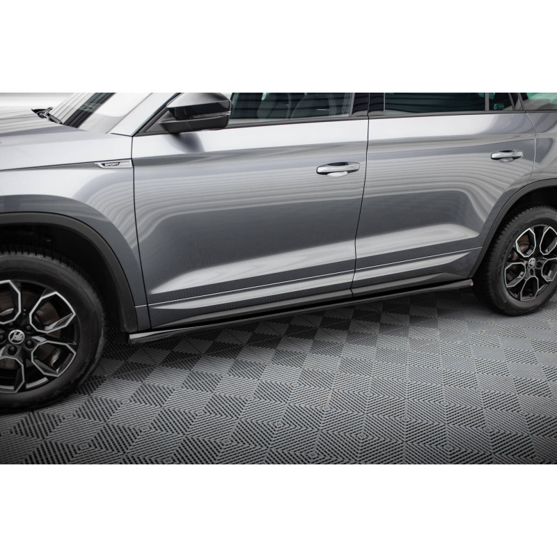 Diffusori minigonne Skoda Kodiaq Sportline Mk1 Facelift (Cod. M-SK-KO-1F-SL-SD1G)