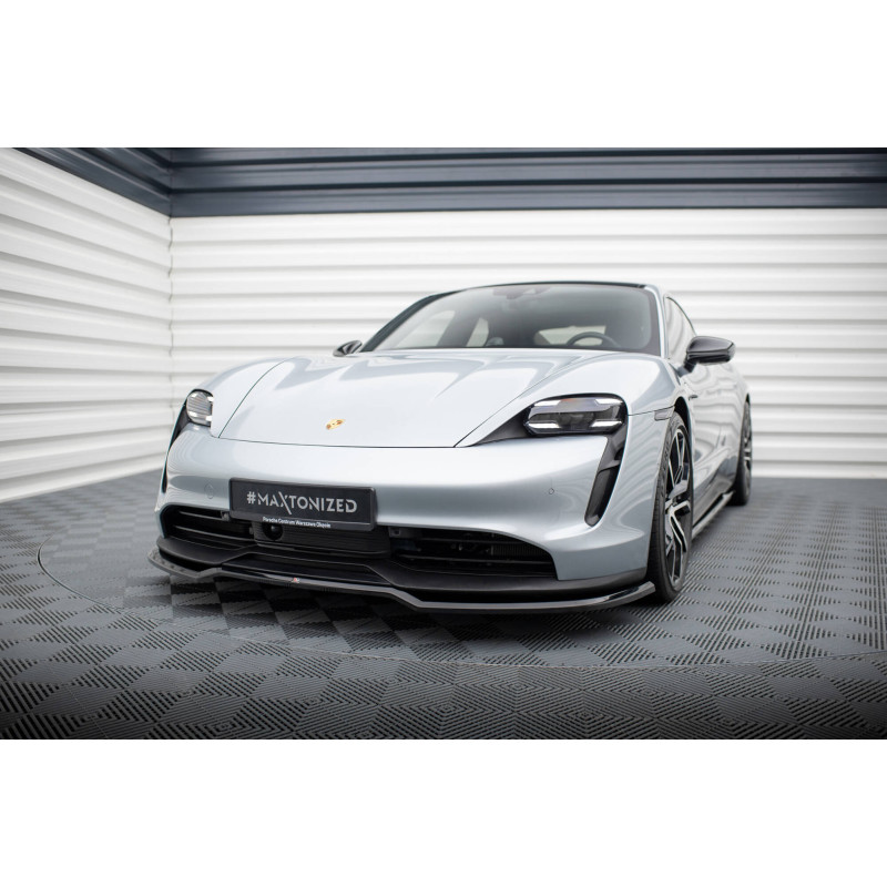 SPLITTER ANTERIORE Porsche Taycan / Taycan 4 / Taycan 4S / Taycan GTS Mk1  (Cod. M-PO-TAY-1-FD1G)