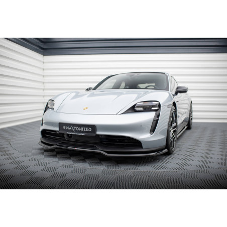SPLITTER ANTERIORE Porsche Taycan / Taycan 4 / Taycan 4S / Taycan GTS Mk1  (Cod. M-PO-TAY-1-FD1G)