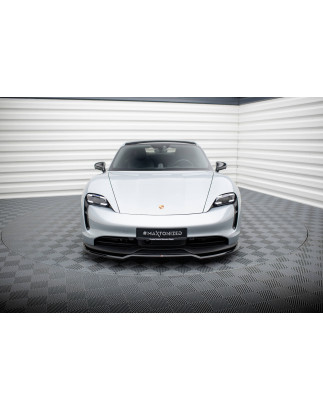 SPLITTER ANTERIORE Porsche Taycan / Taycan 4 / Taycan 4S / Taycan GTS Mk1  (Cod. M-PO-TAY-1-FD1G)