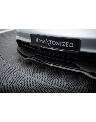 SPLITTER ANTERIORE Porsche Taycan / Taycan 4 / Taycan 4S / Taycan GTS Mk1  (Cod. M-PO-TAY-1-FD1G)