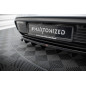 Splitter posteriore (con barre verticali) Porsche Taycan / Taycan 4 / Taycan 4S / Taycan GTS Mk1 (Co