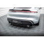 Splitter posteriore (con barre verticali) Porsche Taycan / Taycan 4 / Taycan 4S / Taycan GTS Mk1 (Co