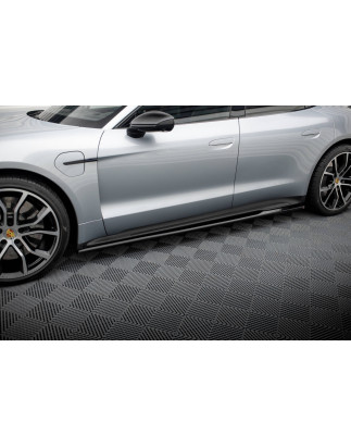 Diffusori minigonne Porsche Taycan Sport Design /4 Sport Design /4S Design /GTS (Cod. M-PO-TAY-1-SD1