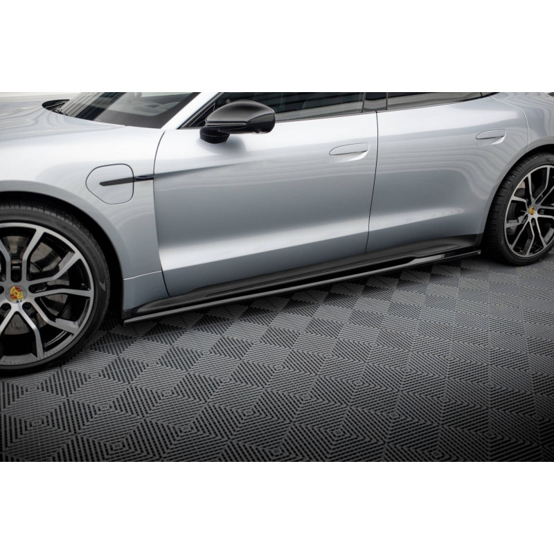 Diffusori minigonne Porsche Taycan Sport Design /4 Sport Design /4S Design /GTS (Cod. M-PO-TAY-1-SD1