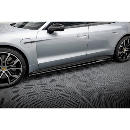 Diffusori minigonne Porsche Taycan Sport Design /4 Sport Design /4S Design /GTS (Cod. M-PO-TAY-1-SD1