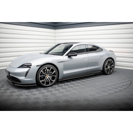 Diffusori minigonne Porsche Taycan Sport Design /4 Sport Design /4S Design /GTS (Cod. M-PO-TAY-1-SD1
