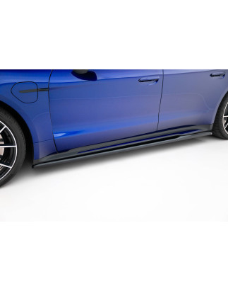 Diffusori minigonne Porsche Taycan Sport Design /4 Sport Design /4S Design /GTS (Cod. M-PO-TAY-1-SD1