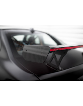 Spoiler in carbonio  + LED BMW M2 F87 / 2 M-Pack F22 (Cod. M-CF-BM-M2-F87-WING5-INT-245-P+LED)