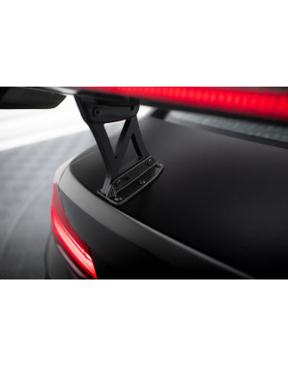 Spoiler in carbonio  + LED BMW M2 F87 / 2 M-Pack F22 (Cod. M-CF-BM-M2-F87-WING5-INT-245-P+LED)