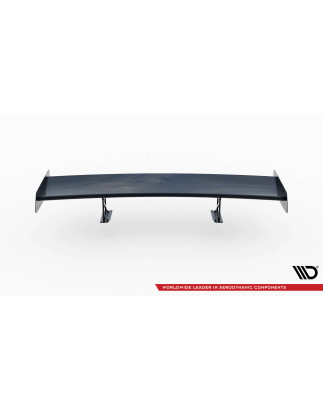Spoiler in carbonio  + LED BMW M2 F87 / 2 M-Pack F22 (Cod. M-CF-BM-M2-F87-WING5-INT-245-P+LED)