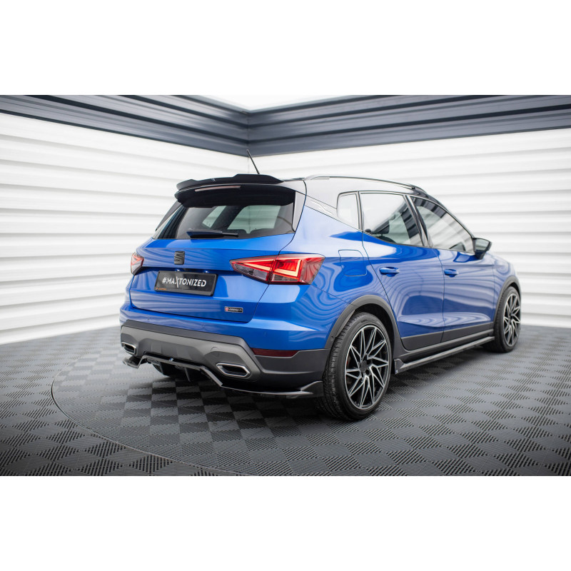 Splitter posteriore (con barre verticali) Seat Arona FR Mk1 Facelift (Cod. M-SE-AR-1F-FR-RD1G+RD2G)