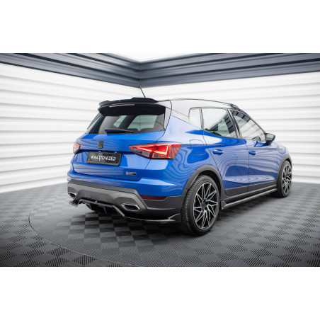 Splitter posteriore (con barre verticali) Seat Arona FR Mk1 Facelift (Cod. M-SE-AR-1F-FR-RD1G+RD2G)
