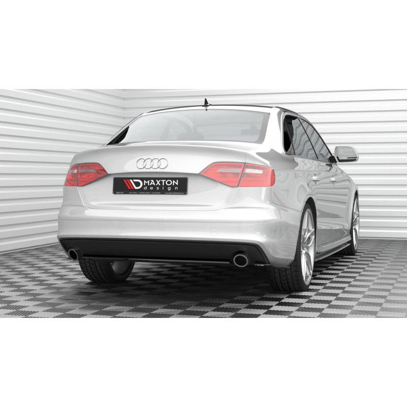 Splitter posteriore for Audi A4 S-Line B8 Facelift (Cod. M-AU-A4-B8F-SLINE-AV-RD1G)