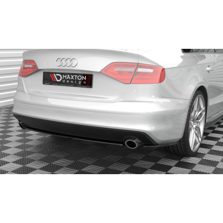 Splitter posteriore for Audi A4 S-Line B8 Facelift (Cod. M-AU-A4-B8F-SLINE-AV-RD1G)