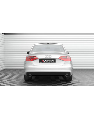 Splitter posteriore for Audi A4 S-Line B8 Facelift (Cod. M-AU-A4-B8F-SLINE-AV-RD1G)