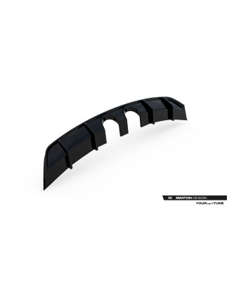 Sottoparaurti posteriore V.2 Volkswagen Scirocco Mk3 (R32 scarico) (Cod. M-VW-SC-3-RS2G+RS2RG)