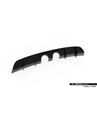 Sottoparaurti posteriore V.2 Volkswagen Scirocco Mk3 (R32 scarico) (Cod. M-VW-SC-3-RS2G+RS2RG)