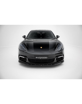 SPLITTER ANTERIORE V.1 Porsche Panamera E-Hybrid / Panamera 4S 971 (Cod. M-PO-PA-971-H-FD3G)