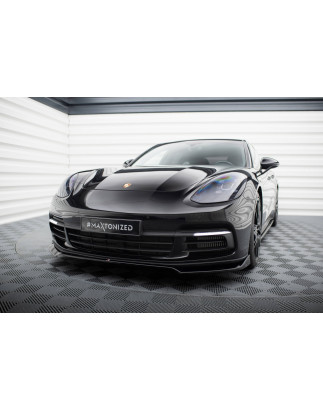 SPLITTER ANTERIORE V.2 Porsche Panamera E-Hybrid / Panamera 4S 971 (Cod. M-PO-PA-971-H-FD4G)