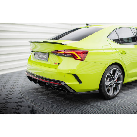 Splitters posteriori laterali V.4 Skoda Octavia RS Mk4 (Cod. M-SK-OC-4-RS-RSD4G)