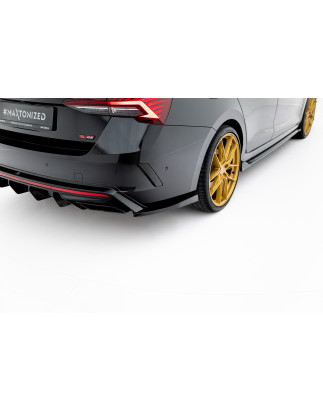Splitters posteriori laterali V.4 Skoda Octavia RS Mk4 (Cod. M-SK-OC-4-RS-RSD4G)