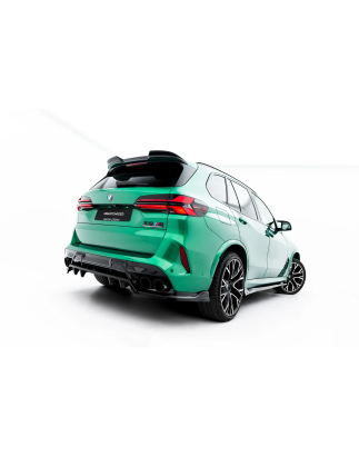 Splitter posteriore (con barre verticali) BMW X5 M F95 / F95 Facelift  (Cod. M-BM-X5M-F95F-RD1G+RD2G