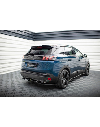Splitter posteriore (con barre verticali) Peugeot 3008 GT-Line Mk2 Facelift (Cod. M-PE-3008-2F-GTLIN