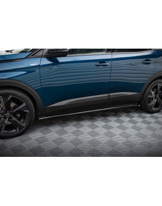Diffusori minigonne Peugeot 3008 GT-Line Mk2 Facelift (Cod. M-PE-3008-2F-GTLINE-SD1G)