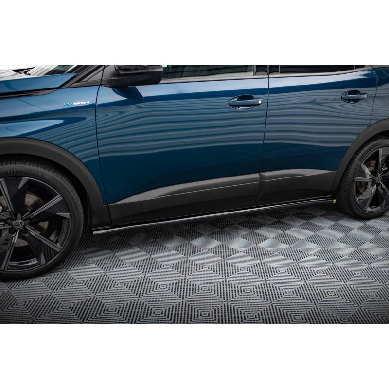 Diffusori minigonne Peugeot 3008 GT-Line Mk2 Facelift (Cod. M-PE-3008-2F-GTLINE-SD1G)