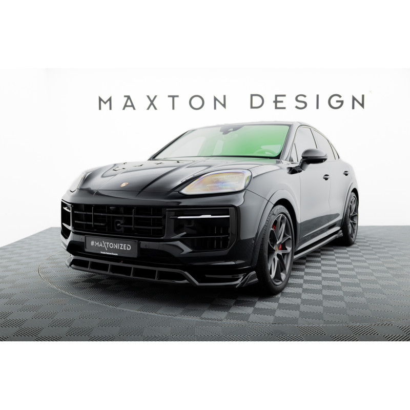 SPLITTER ANTERIORE Porsche Cayenne Sport Design / Turbo SUV / Coupe Mk3 Facelift (Cod. M-PO-CAY-3F-F