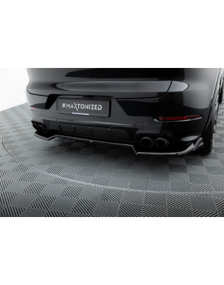 Splitter posteriore Porsche Cayenne Sport Design / Turbo SUV / Coupe Mk3 Facelift (Cod. M-PO-CAY-3F-