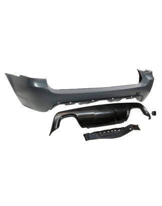 Paraurti Posteriore  BMW E61 Look M ABS 2 uscite (Cod. E-TCB61776183)