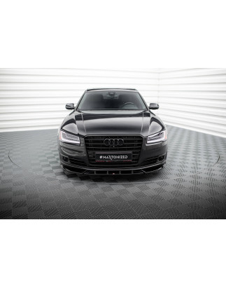 SPLITTER ANTERIORE Audi A8 D4 Facelift (Cod. M-AU-A8-D4F-FD1G)