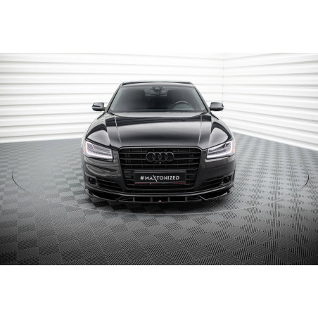 SPLITTER ANTERIORE Audi A8 D4 Facelift (Cod. M-AU-A8-D4F-FD1G)