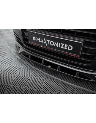 SPLITTER ANTERIORE Audi A8 D4 Facelift (Cod. M-AU-A8-D4F-FD1G)